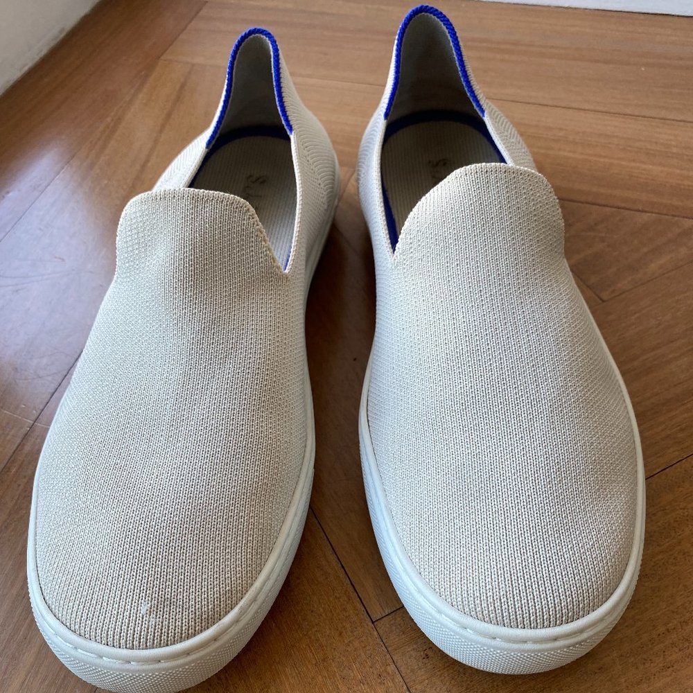 ROTHY’S The Original Slip On Sneaker Sz.8 in Sand
